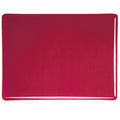 Bullseye Thin Garnet Red Transparent 90COE