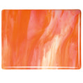 Bullseye White Opal/Orange Streaky 90COE