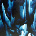 Bullseye Clear / Aventurine Blue Streaky Double Roll 90COE