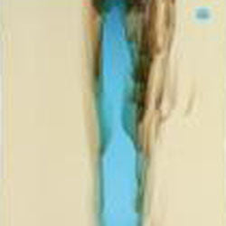 Bullseye French Vanilla with Light Turquoise Blue Infusion 90COE