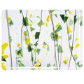 Bullseye Summer: Green and Yellow on Clear Base Collage 90COE