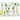 Bullseye Summer: Green and Yellow on Clear Base Collage 90COE