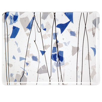 Bullseye Blue/White Confetti Cath 90COE