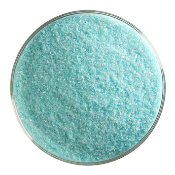 Bullseye Frit, Turquoise Blue - Opalescent (fine) - 4oz