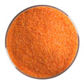 Bullseye Frit, Orange - Opalescent (fine) - 4 oz