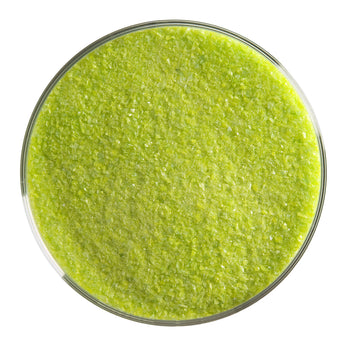 Bullseye Frit, Spring Green - Opalescent (fine) - 4oz