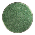 Bullseye Frit, Dark Forest Green - Opalescent (fine) - 4 oz