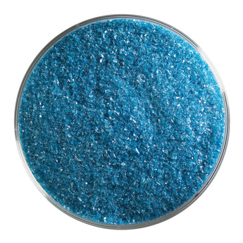 Bullseye Frit, Steel Blue - Opalescent (fine) - 4oz