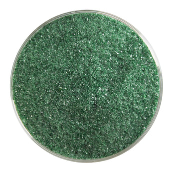 Bullseye Frit, Aventurine Green - Transparent (fine) - 4 oz