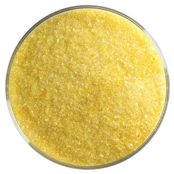Bullseye Frit, Orange - Transparent (fine) - 4oz
