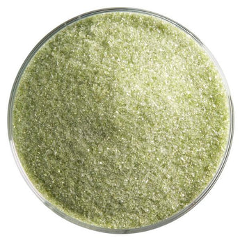 Bullseye Frit,  Pine Green - Transparent (fine) - 4 oz