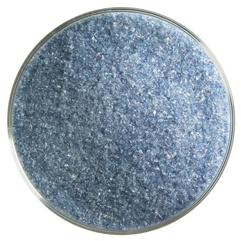 Bullseye Frit, Steel Blue - Transparent (fine) - 4 oz
