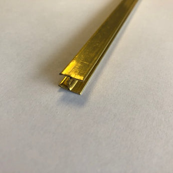 3/8 in. Flat H Brass Came 6ft.