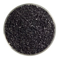 Bullseye Frit, Black - Opalescent (medium) - 4 oz