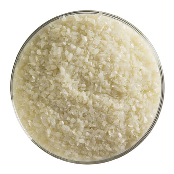 Bullseye Frit, French Vanilla - Opalescent (medium) - 4 oz