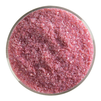 Bullseye Frit, Pink - Opalescent (medium) - 4 oz