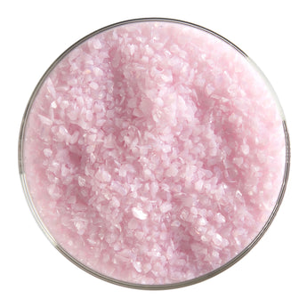 Bullseye Frit, Petal Pink - Opalescent (medium) - 4oz