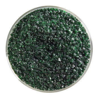 Bullseye Frit, Aventurine Green - Transparent (medium) - 4 oz