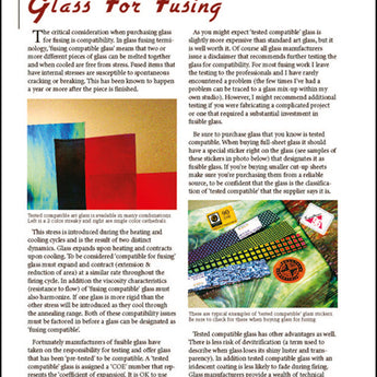 Introduction to Glass Fusing