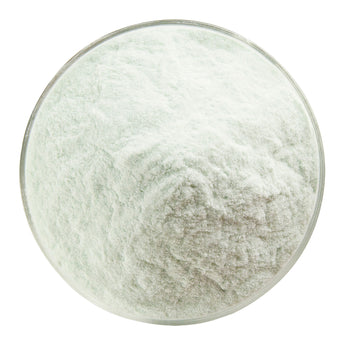 Bullseye Frit, Mineral Green - Opalescent (powder) - 4 oz