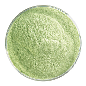 Bullseye Frit, Spring Green - Opalescent (powder) - 4oz