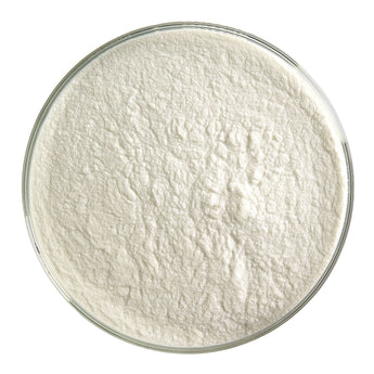 Bullseye Frit, French Vanilla - Opalescent (powder) - 4 oz