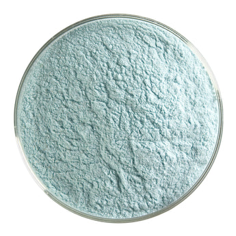 Bullseye Frit, Steel Blue - Opalescent (powder) - 4 oz