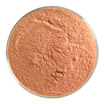 Bullseye Frit, Deep Red - Opalescent (powder) - 4 oz