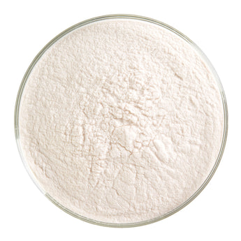 Bullseye Frit, Salmon Pink - Opalescent (powder) - 4 oz