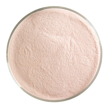 Bullseye Frit, Sunset Coral - Transparent (powder) - 4 oz