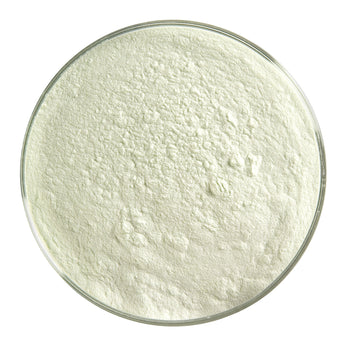 Bullseye Frit, Light Aventurine Green - Transparent (powder) - 4 oz