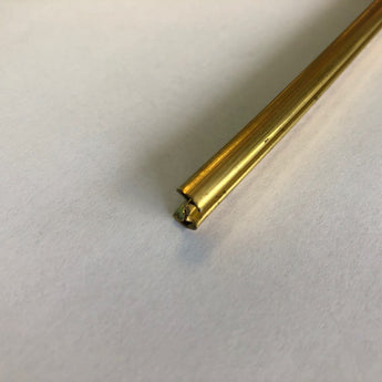 7/32 in. Brass Round H Came 6ft.