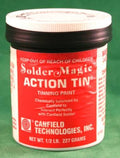 Canfield Solder Magic Action Tin, 1/2# Jar