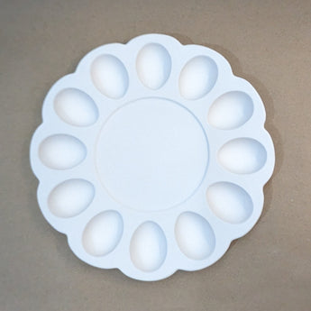 Deviled Egg Plate Mold 11-1/2"diameter x 3/4" deep