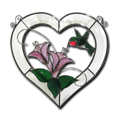 Hummingbird Crystal Heart Kit