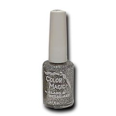 Silver Glitter Transparent Color Magic