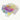 Bullseye Dichroic Crinklized COE90 Clear Scrap
