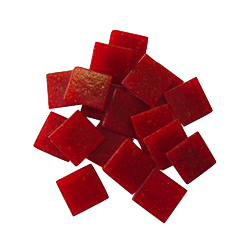 Venetian Red Glass Mosaic Tile