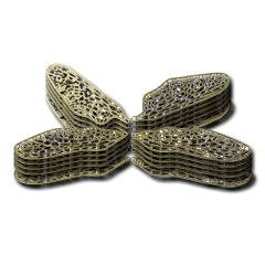Dragonfly Filigree Wings (6 sets = 24 pieces)