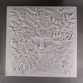 Woman in the Woods 12" Texture Mold