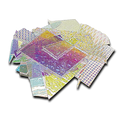 Dichroic Clear 96 COE Scrap Pack-8oz.