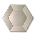 Hexagon Plate Mold 9.5"