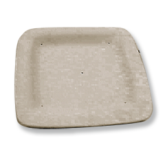 Square Rim Salad Plate