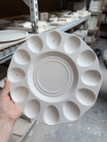 Deviled Egg Plate Mold 11-1/2"diameter x 3/4" deep with center rings
