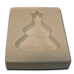 3'' Xmas Tree Ornament Casting Mold