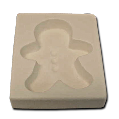 3'' Gingerbread Ornament Cast Mold