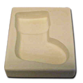 3'' Stocking Ornament Casting Mold
