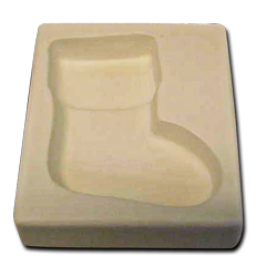 3'' Stocking Ornament Casting Mold