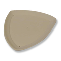 Triangle Rimmed Plate Mold 7.5''x7''