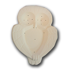 Owl Serving Plate Mold 10''x7.75''